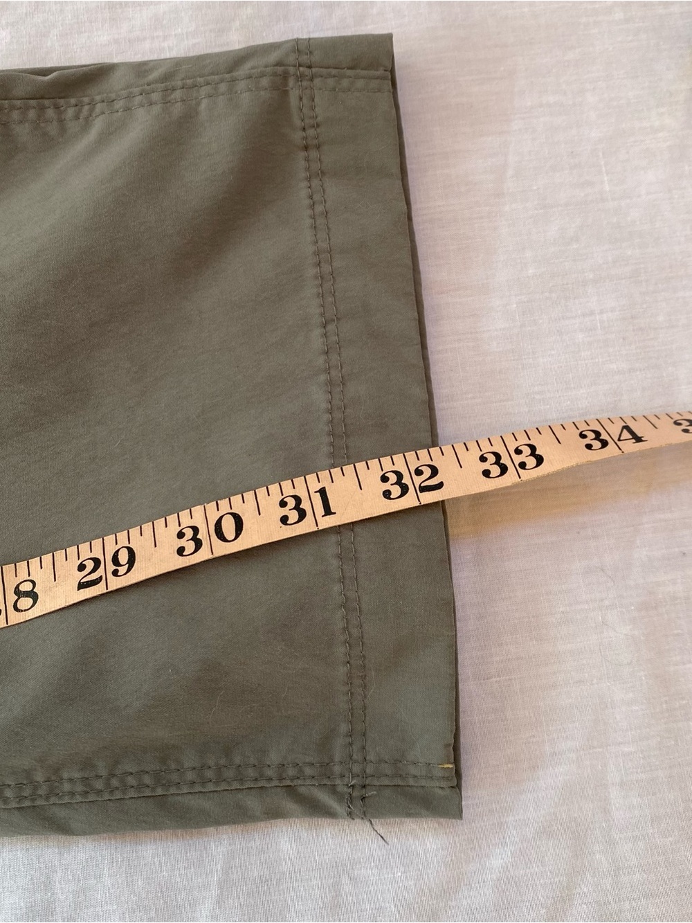Tilley Men’s Hiking Cargo Pants 30x32 Olive Quick Dry Stretch Travel - Picture 7 of 8